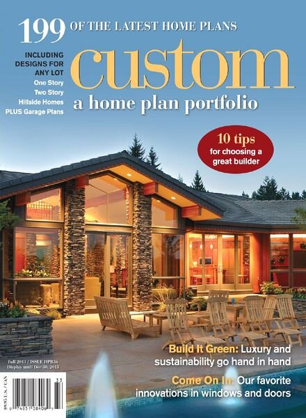 Custom A Home Plan Portfolio, Issue HPR36 Fall 2013