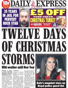 Daily Express – Thursday, 19 December 2013
