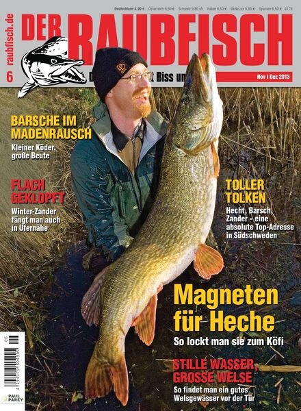 Der Raubfisch – Angelmagazin November-Dezember 06, 2013