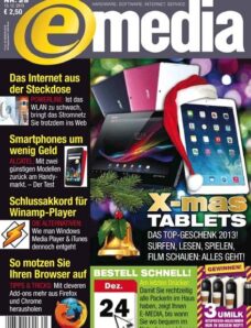 E-Media Magazin N 25 vom 13 Dezember 2013