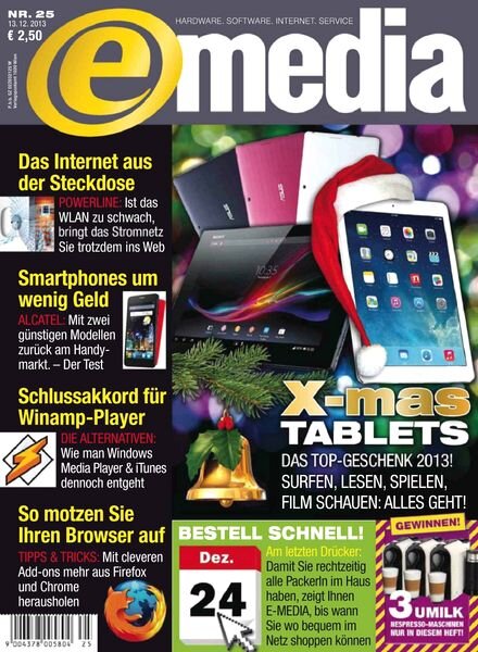 E-Media Magazin N 25 vom 13 Dezember 2013