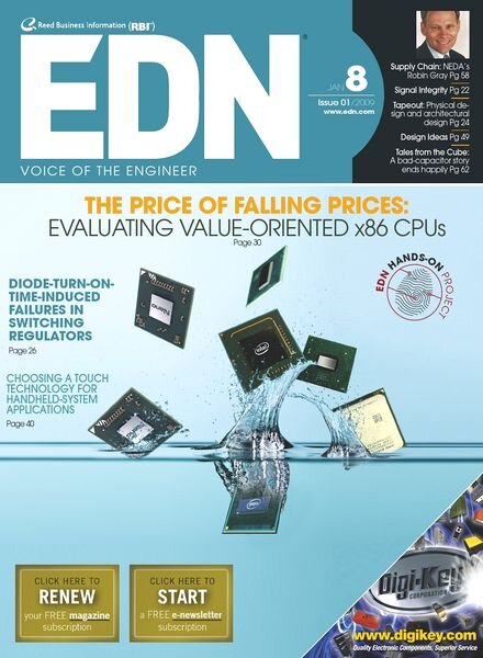 EDN Magazine – 08 January 2009