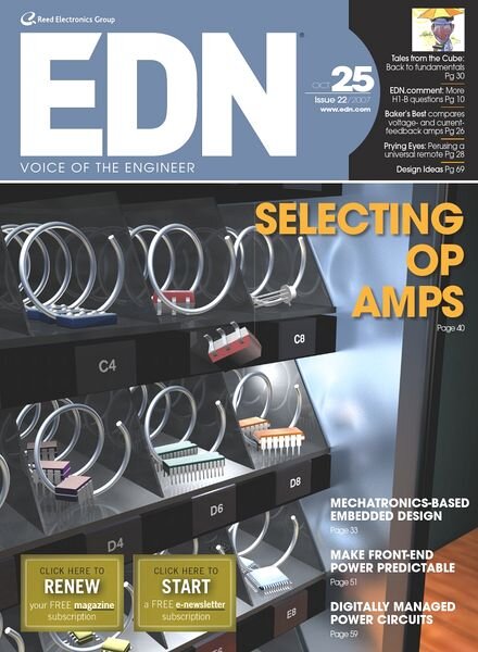 EDN Magazine – 25 October 2007