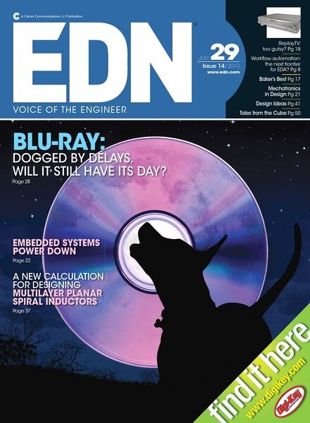 EDN Magazine – 29 June 2010