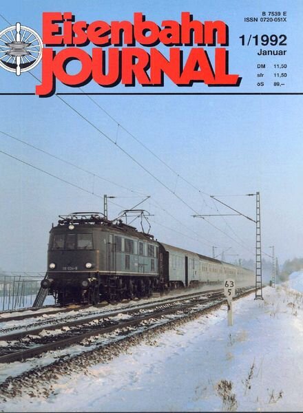 Eisenbahn Journal 1992-01