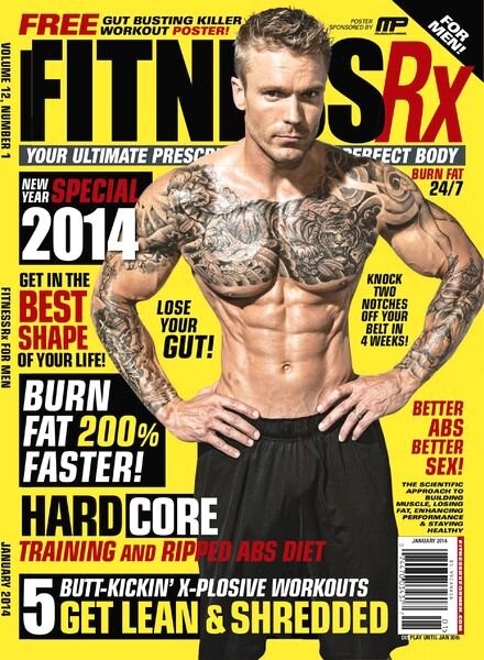 Fitness Rx for Men – January 2014