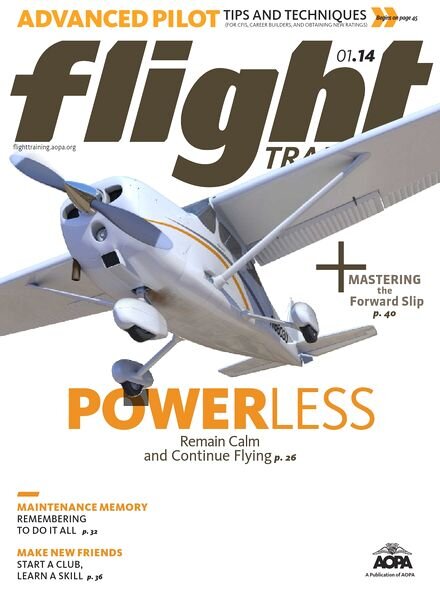 Flight Training Magazine January 2014