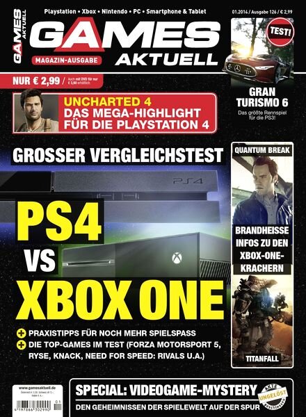 Games Aktuell Magazin — Januar N 01, 2014