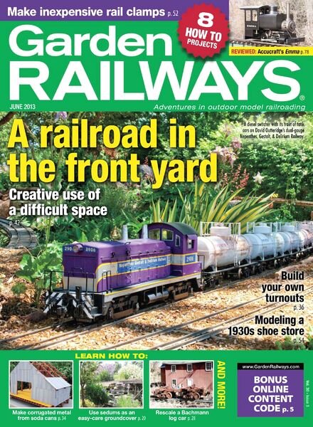 Garden Railways – June 2013