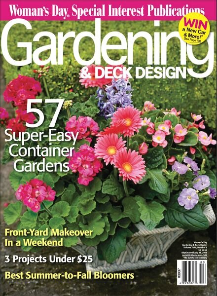 Gardening & Deck Design Magazine Vol-18, N 3