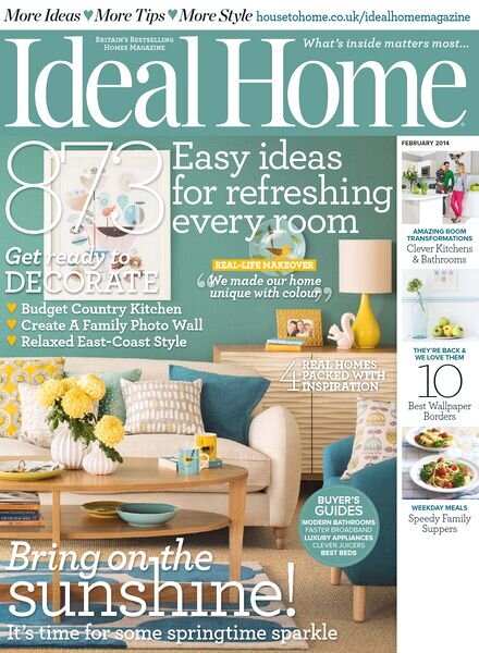 Ideal Home Magazine February 2014