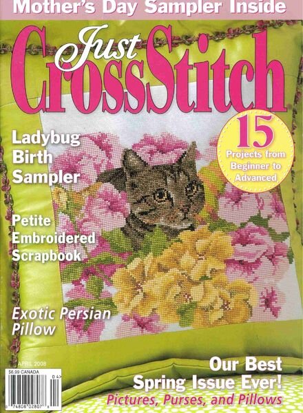 Just Cross Stitch 2008 04 April