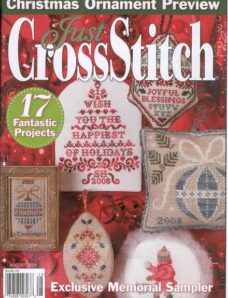 Just Cross Stitch 2008 08 August