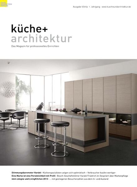Kuche + Architektur – N 1, 2013