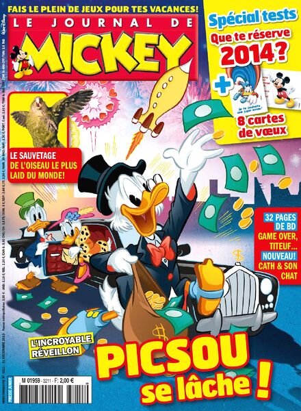 Le Journal de Mickey N 3211 — 31 Dec 2013 au 6 Janvier 2014