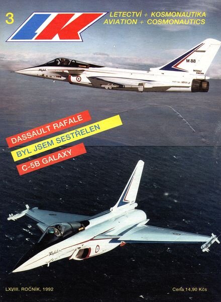 Letectvi a Kosmonautika 1992-03