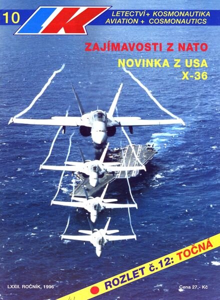 Letectvi + Kosmonautika 1996-10