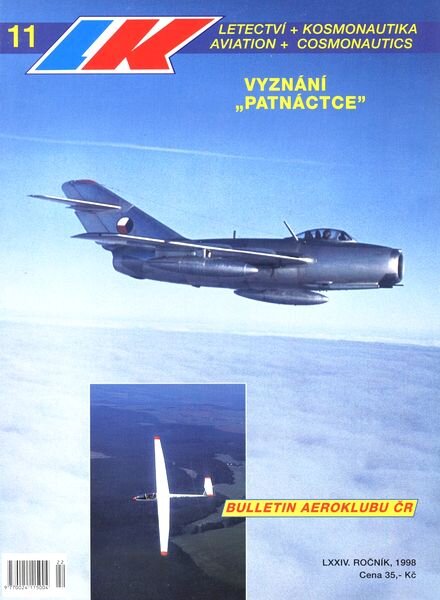 Letectvi + Kosmonautika 1998-11