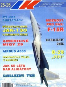 Letectvi + Kosmonautika 2000-25-26