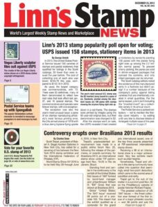 Linn’s Stamp News – December 23, 2013