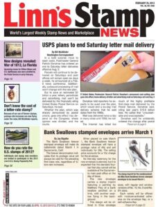 Linn’s Stamp News – February 25, 2013