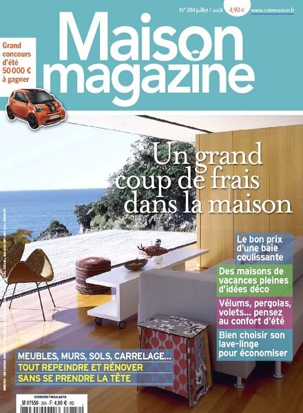 Maison Magazine 284 – Juillet-Aout 2012