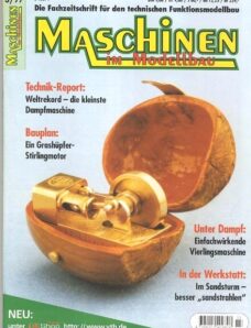 Maschinen Im Modellbau 1999-03