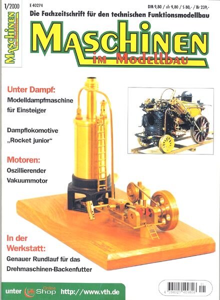 Maschinen Im Modellbau 2000-01