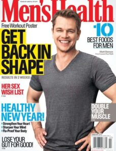 Men’s Health USA – January-February 2014