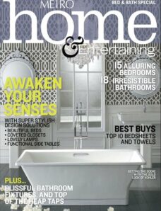Metro Home & Entertaining Magazine Bed & Bath Special