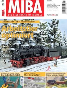 MIBA Die Eisenbahn im Modell Magazin — Januar N 01, 2013