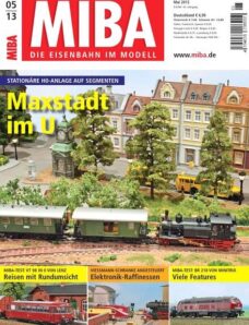 MIBA – Die Eisenbahn im Modell – No 05-2013