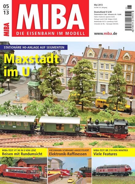MIBA — Die Eisenbahn im Modell — No 05-2013