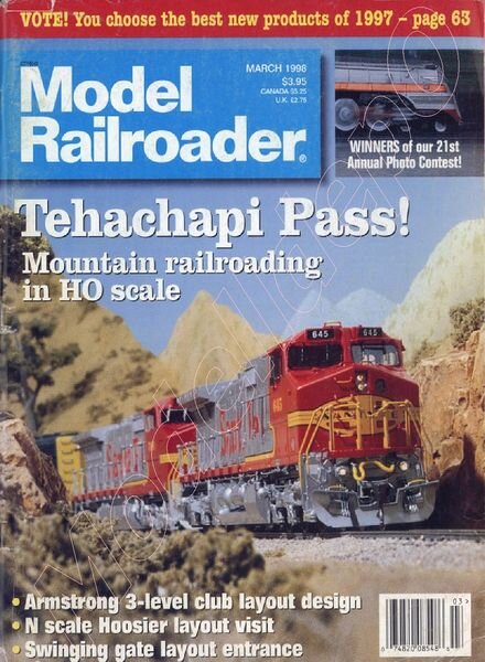 Model Railroader – 1998-03