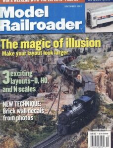Model Railroader – 2001-12