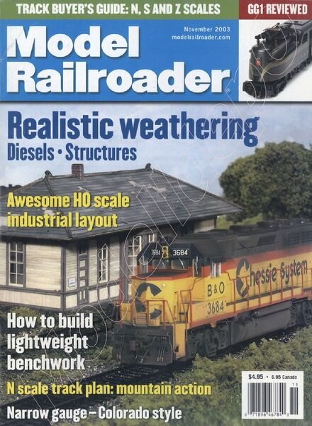 Model Railroader — 2003-11