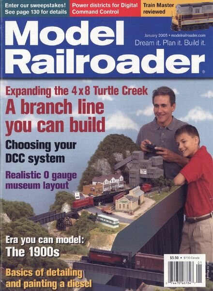 Model Railroader — 2005-01