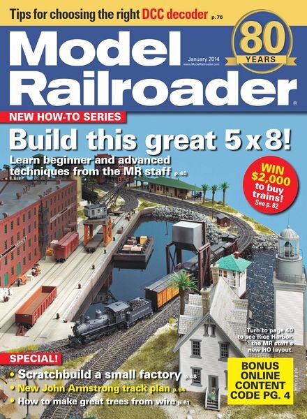 Model Railroader – January 2014