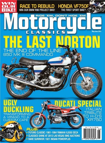 Motorcycle Classics — May-June 2012