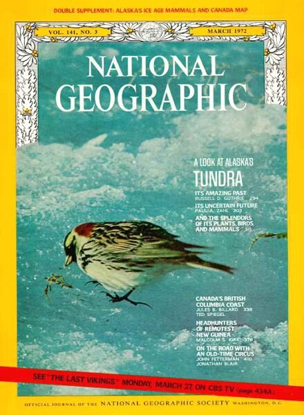National Geographic Magazine 1972-03, March