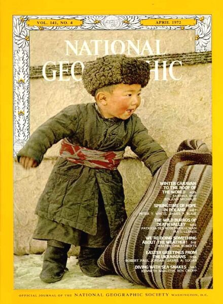 National Geographic Magazine 1972-04, April