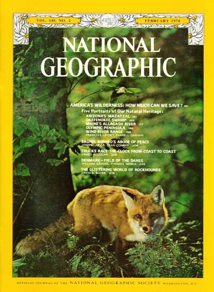 National Geographic Magazine 1974-02, February