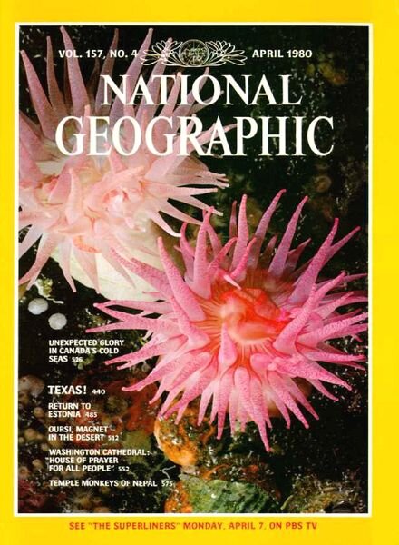 National Geographic Magazine 1980-04, April