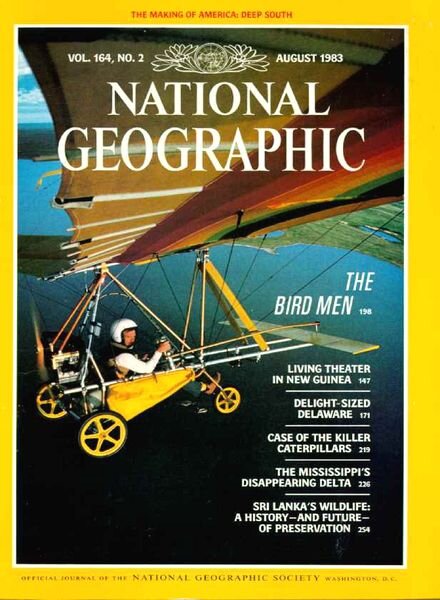 National Geographic Magazine 1983-08, August