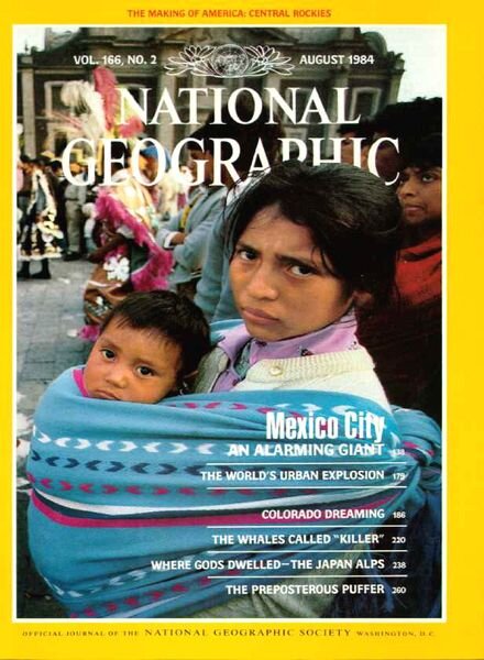 National Geographic Magazine 1984-08, August