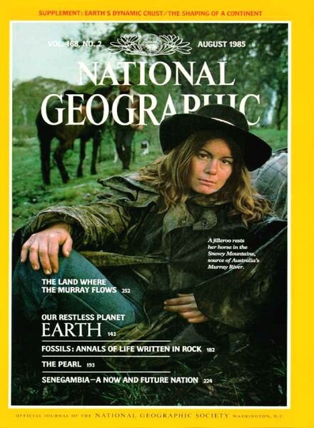 National Geographic Magazine 1985-08, August