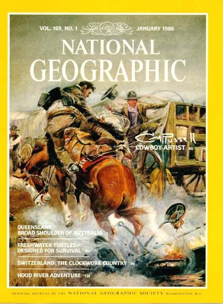 National Geographic Magazine 1986-01, January
