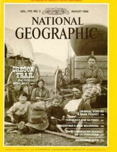 National Geographic Magazine 1986-08, August