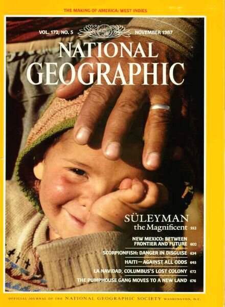 National Geographic Magazine 1987-11, November