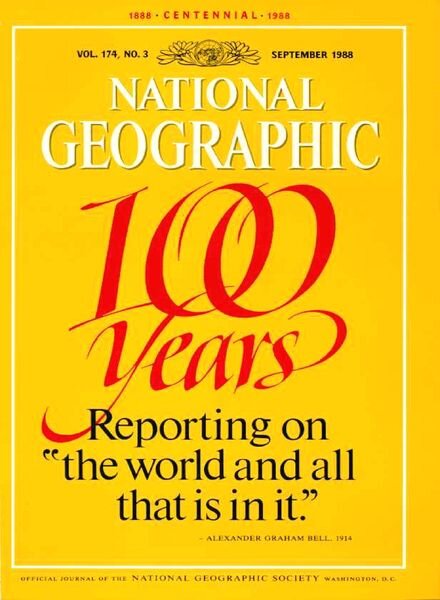 National Geographic Magazine 1988-09, September